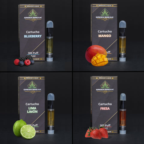 PACK 5 CARTUCHOS 80% THC-X