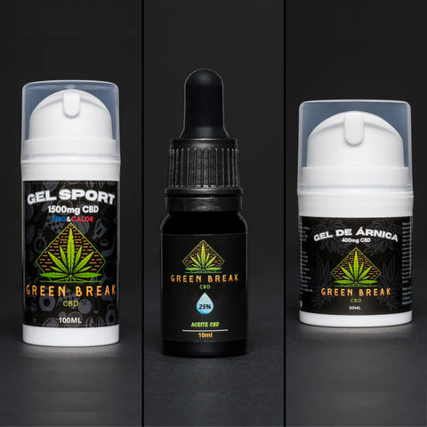 Pack dolor muscular cbd