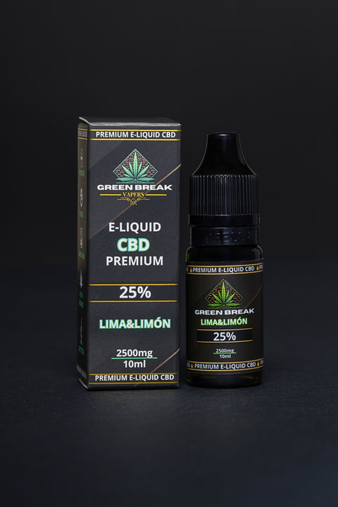 E-liquid Vaper 25% CBD Lima&Limn Green Break CBD E-liquid Vaper 25% CBD Lima&Limn Green Break CBD