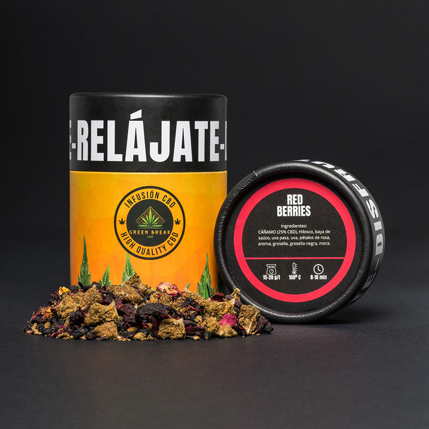 Infusión CBD Frutos Rojos