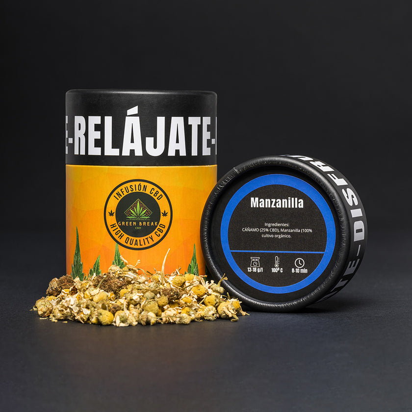 Infusión CBD Manzanilla (30g)