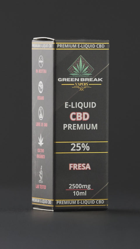 E-liquid Vaper 25% CBD🍓Fresa🍓