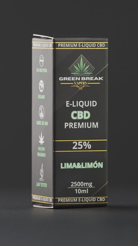 E-liquid Vaper 25% CBD🍋‍🟩Lima&Limón🍋‍🟩